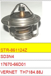 For SUZUKI Thermostat and Thermostat Housing 17670_66D01